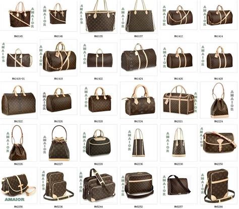 lv types of bags